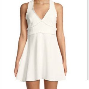 Likely White Dress with ruffle details, Size 2